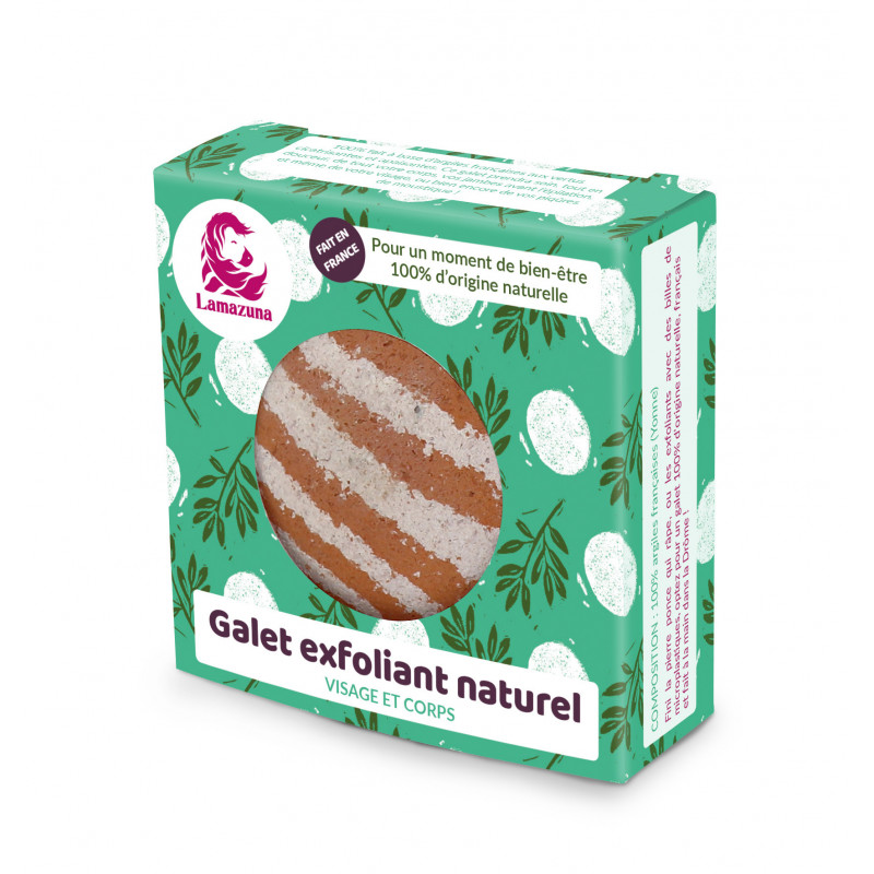 UdgÅr Lamazuna Naturlig Peeling Sten Ler - Lamazuna Hudpleje  - 3760319492510