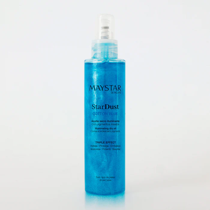 Maystar Stardust Cotton Blue 200 - Maystar Hudpleje  - 8421421107222