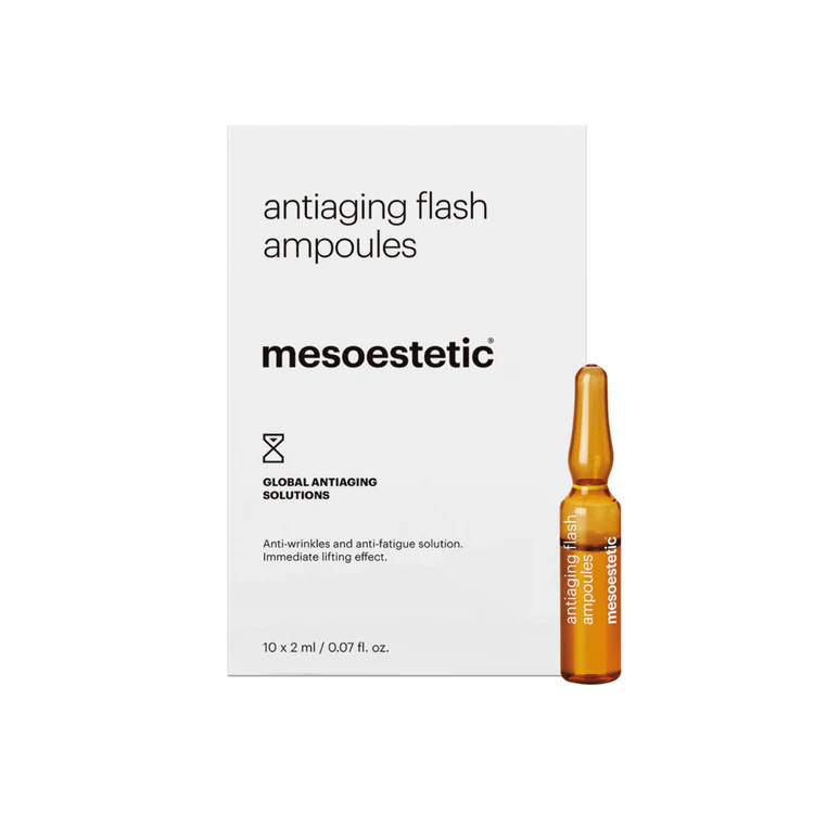 Mesoestetic Antiaging Flash Ampoules 10x2 - Mesoestetic Hudpleje  - 8436024756920