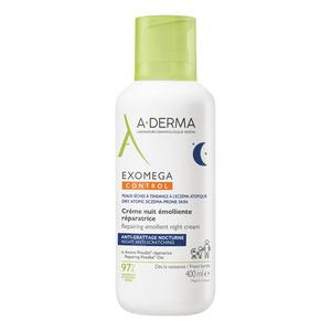 Derma Exomega Control Emollient Night Cream 400 - A-derma Hudpleje - 3282770397673