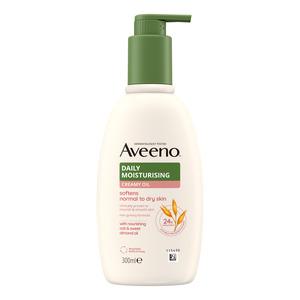Aveeno Daily Moisturising Creamy Oil 300 - Aveeno Hudpleje  - 3574660541298