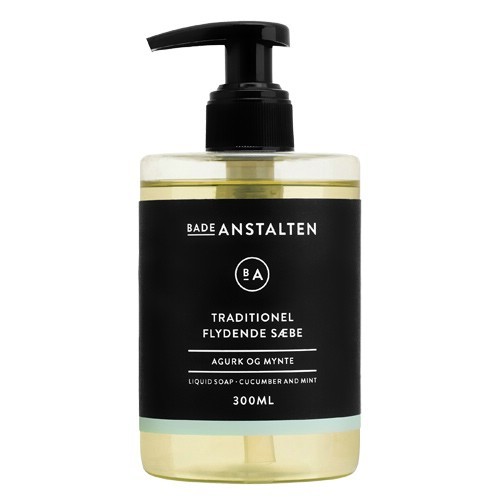 Badeanstalten Flydende Sæbe Agurk & Mynte 300 - Badeanstalten Hudpleje  - 5704989175661