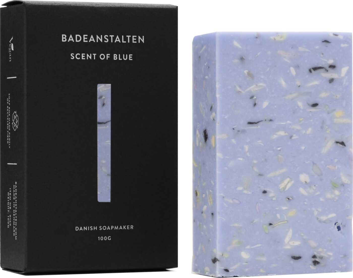 Badeanstalten Sæbe Duften Blå 100 Grams - Badeanstalten Hudpleje  - 5704989203203