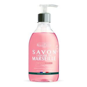 Beauterra Marseille Liquid Soap Ancient Rose 300 - Beauterra Hudpleje  - 3401360094758