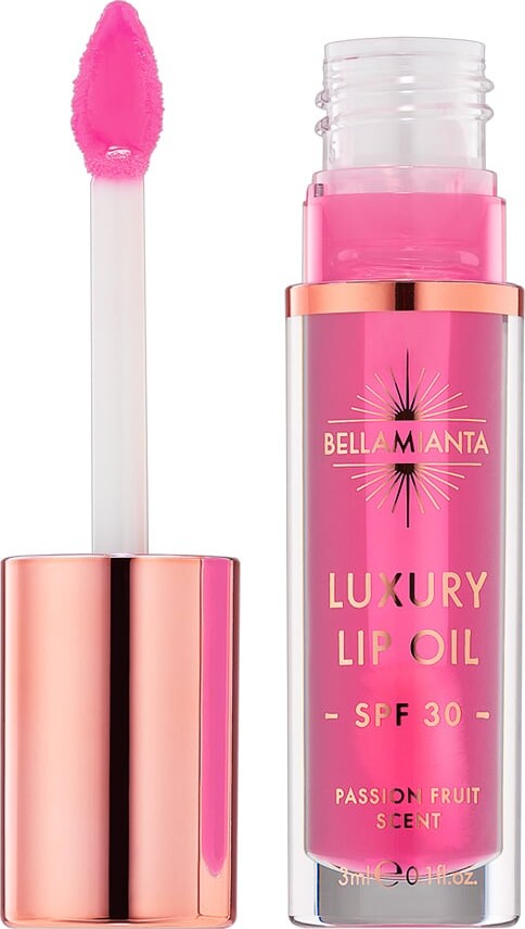 Pink Bellamianta Luxury Lip Oil Spf30 Læbepomade - Bellamianta Hudpleje  - 5060921272776