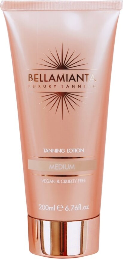 Bellamianta Tanning Lotion Medium 200 Selvbruner - Bellamianta Hudpleje  - 5060921270697