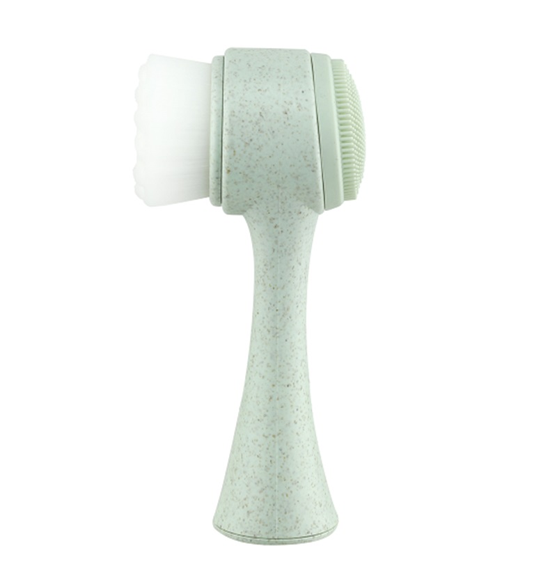 Grøn Beter Natural Fiber Ansigtsbørste Mint - Beter Hudpleje  - 8412122223205