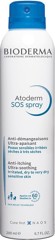 Bioderma Atoderm Sos Spray 200ml - Bioderma Hudpleje  - 3401528546341