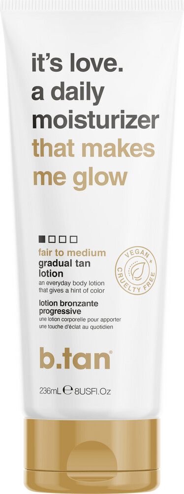 Tan Love Daily Moisturizer Gradual Tan Lotion 236 - B Tan Hudpleje  - 9347108002545