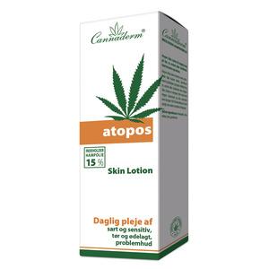 Cannaderm Atopos Skin Lotion Tør & ødelagt Hud 150 - Cannaderm Hudpleje  - 8594054233160
