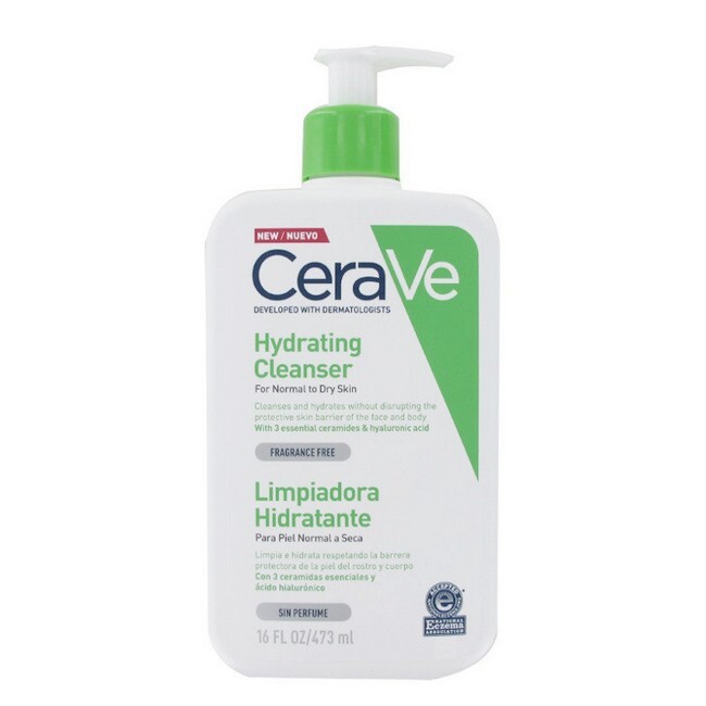 Cerave Hydrating Cleanser Normal Dry Skin 473 - Cerave Hudpleje  - 3337875597333