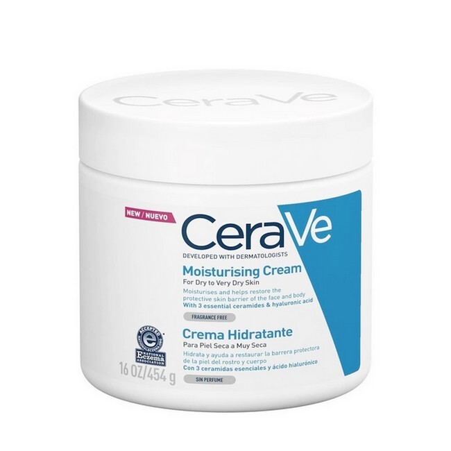 Cerave Moisturising Cream Dry Very Dry Skin 454 - Cerave Hudpleje  - 3337875597388