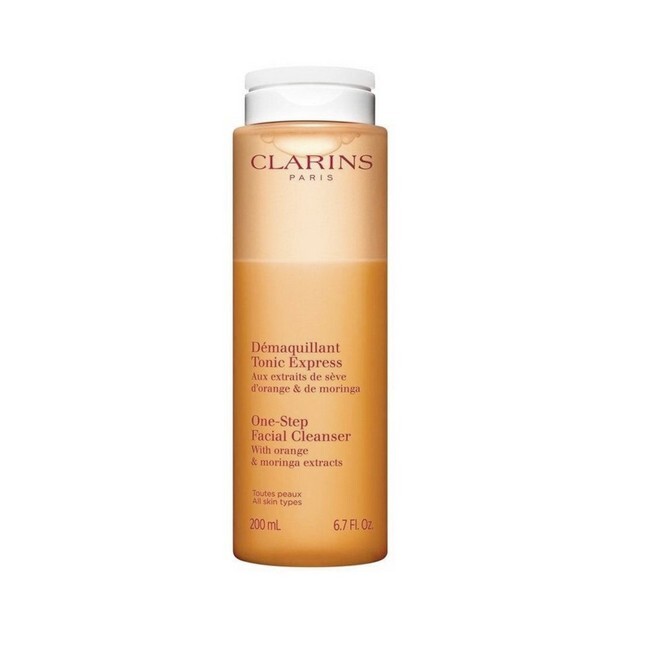 Clarins One Step Facial Cleanser Tonic Express 200 - Clarins Hudpleje  - 3380810055191