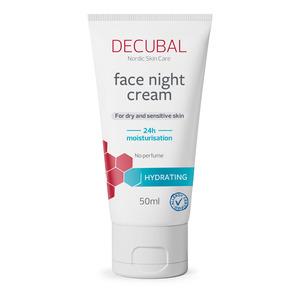 Decubal Hydrating Night Cream - Decubal Hudpleje  - 7350087738024