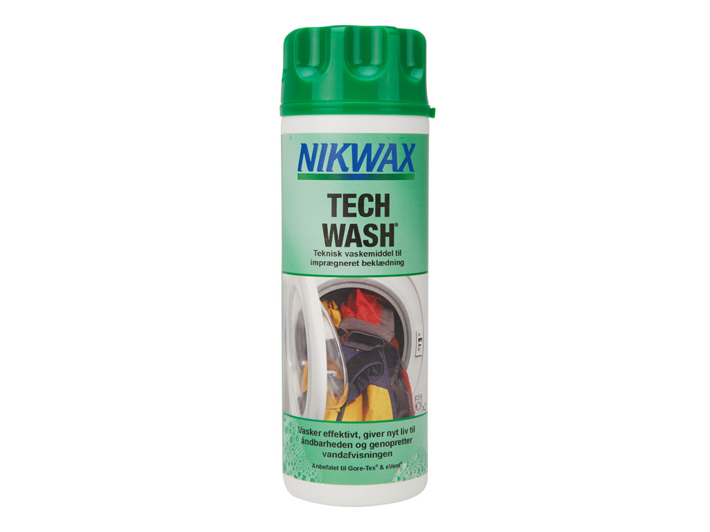 Nikwax Tech Wash Vaskemiddel Til Vandtæt Beklædning 300 - Nikwax Hudpleje  - 5020716181003