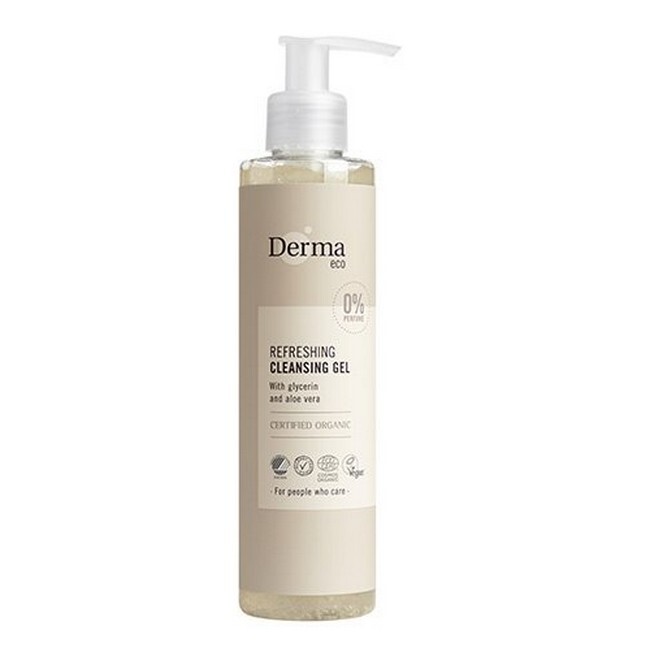 Derma Eco Refreshing Cleansing Gel 200 - Derma Hudpleje  - 5709954038057