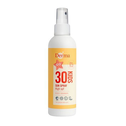 Derma Kids Solspray Spf 200ml - Derma Hudpleje  - 5709954034325