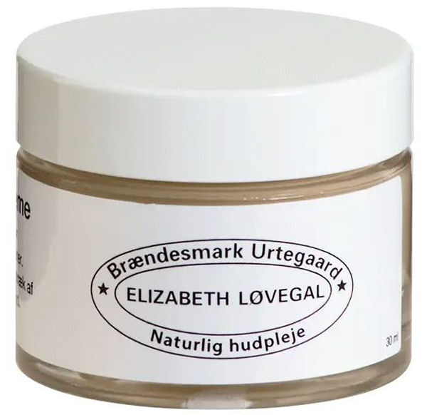 Elizabeth Løvegal Brændesmark Urtegaard Naturlig Hudpleje Camilleblomstcreme 30ml - Hudpleje  - 57842244