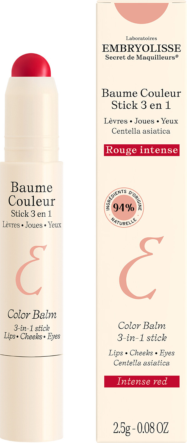 Embryolisse Color Læbepomade Stick Intense Rød - Embryolisse Hudpleje  - 3350900003036