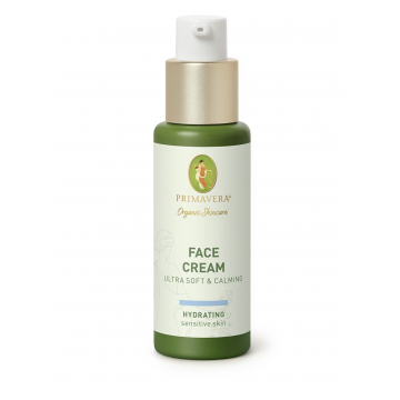 Face Creme Ultra Soft & Calming Hudpleje Primavera Godkarmashop - Primavera Hudpleje