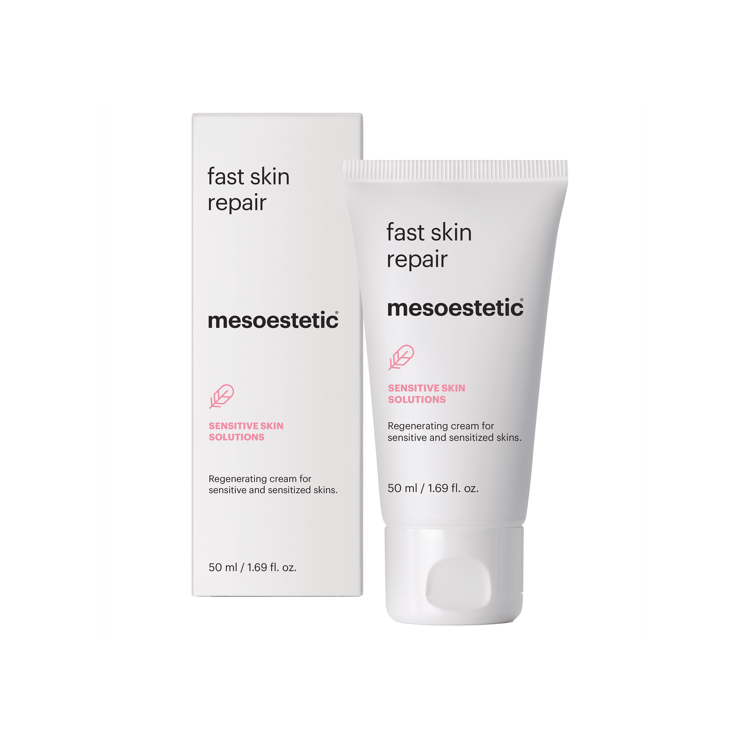Mesoestetic Fast Skin Repair Regenerativ Ansigtscreme Til Sensitiv Hud Effektiv Hudpleje Til Sensitiv Hud Ansigtet - Mesoestetic Hudpleje  - 8436024756968