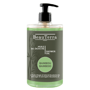 Beauterra Shower Oil Bamboo 750 - Beauterra Hudpleje  - 3770008167087
