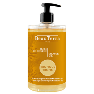 Beauterra Shower Oil Tropical 750 - Beauterra Hudpleje  - 3770008167094
