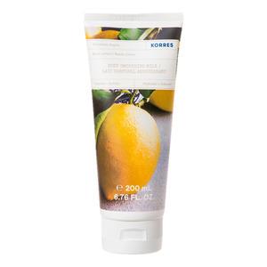 Korres Basil Lemon Body Smoothing Milk 200 - Korres Hudpleje  - 5203069094804