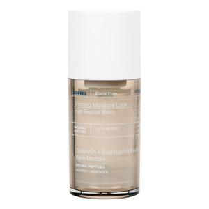 Sort Korres Black Pine Firming Moisture Lock Eye Rescue Balm - Korres Hudpleje  - 5203069105661