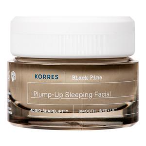 Sort Korres Black Pine Plump Sleeping Facial - Korres Hudpleje  - 5203069101588