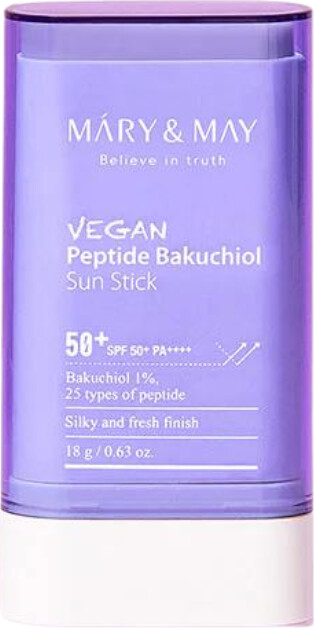 Maryampmay Vegan Peptide Bakuchiol Sun Stick Spf50 - Mary & May Hudpleje  - 8809670682033