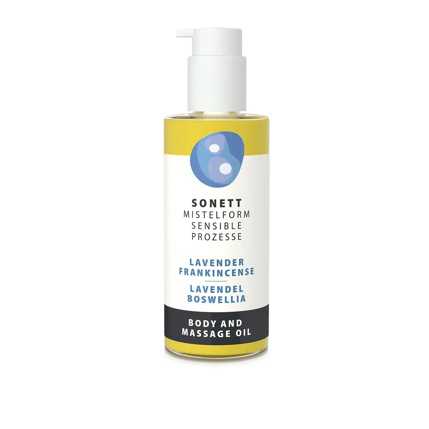 Massageolie Kropsolie Lavendel Boswellia - Sonett Hudpleje  - 4007547772243