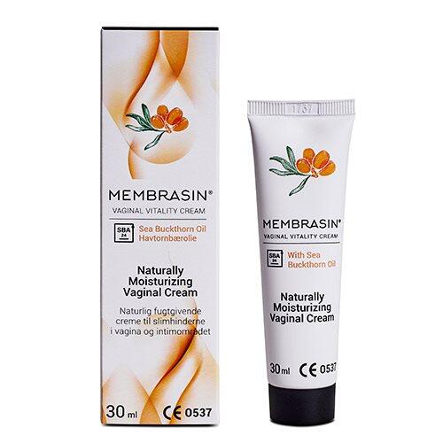 Membrasin Vaginal Vitality Cream Havtorn - Hudpleje  - 6420618730504