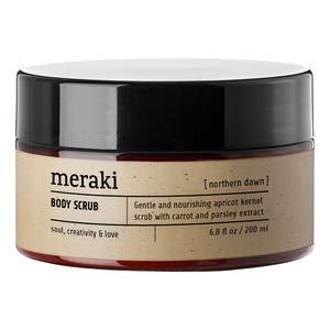Meraki Apricot Bodyscrub Northern Dawn 200 - Meraki Hudpleje  - 5707644913851