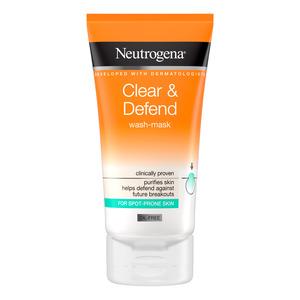Neutrogena Clear & Defend Wash Mask 150 - Neutrogena Hudpleje  - 3574661499666