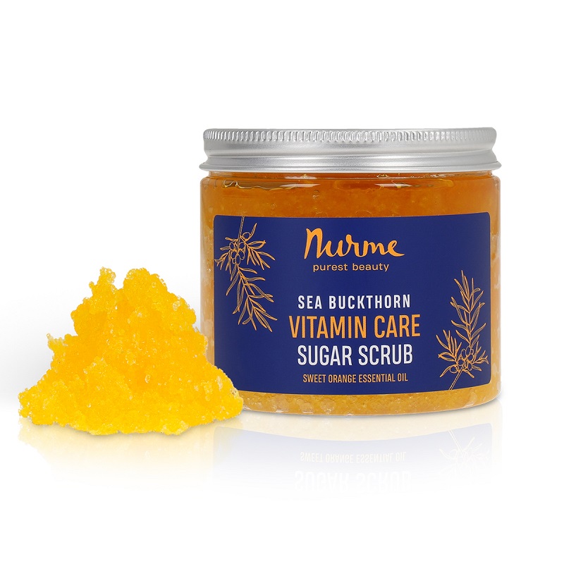 Nurme Body Sugar Scrub Sea Buckthorn - Nurme Hudpleje  - 4742763005262