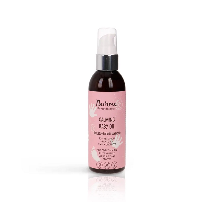 Nurme Øko Baby Oil Calming - Nurme Hudpleje  - 4742763009611