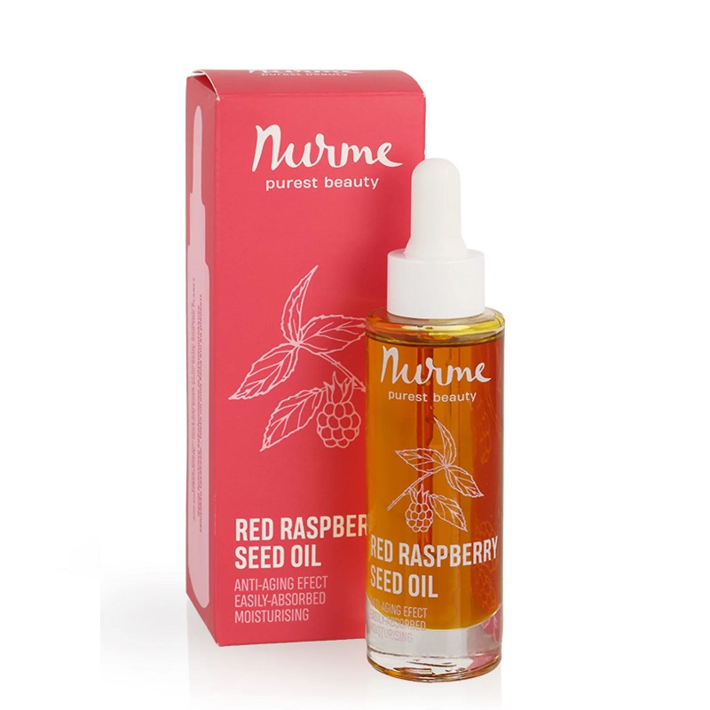 Nurme Red Raspberry Seed Oil - Nurme Hudpleje  - 4742763001394
