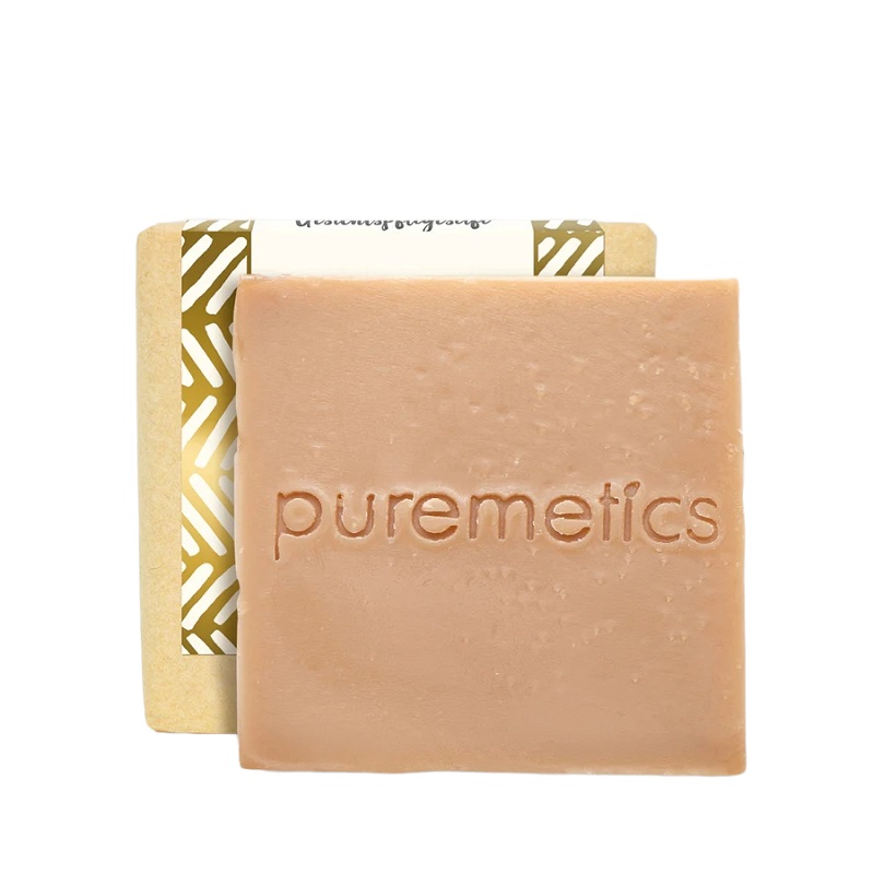 Puremetics Ansigtsplejende Sæbebar Kokos & Havsalt - Puremetics Hudpleje  - 4251844900926