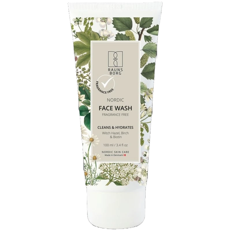 Raunsborg Face Wash Fragrance Free 100 - Raunsborg Hudpleje  - 5713006321523