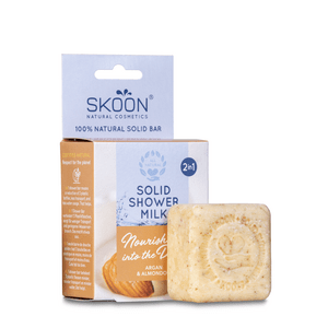 Skoon Solid Shower Milk Nourishing Into The Deep 2in1 - Skoon Hudpleje  - 8712713886131