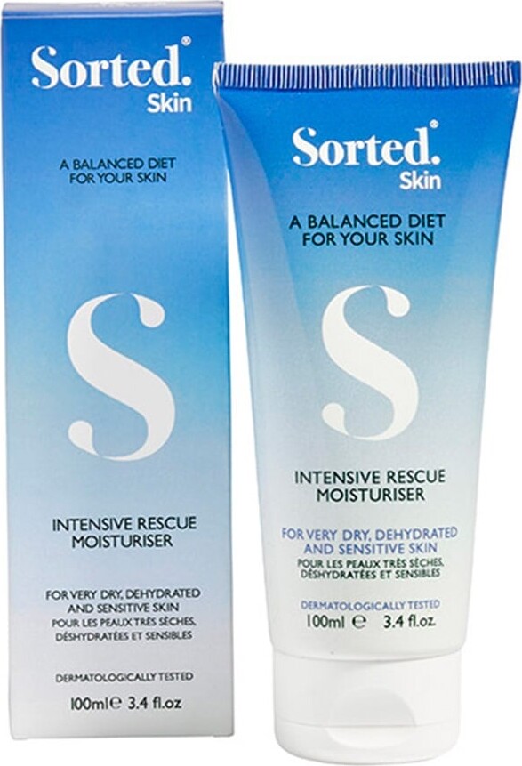 Sorted Skin Intensive Rescue Moisturiser 100 - Sorted Skin Hudpleje  - 5065008953029