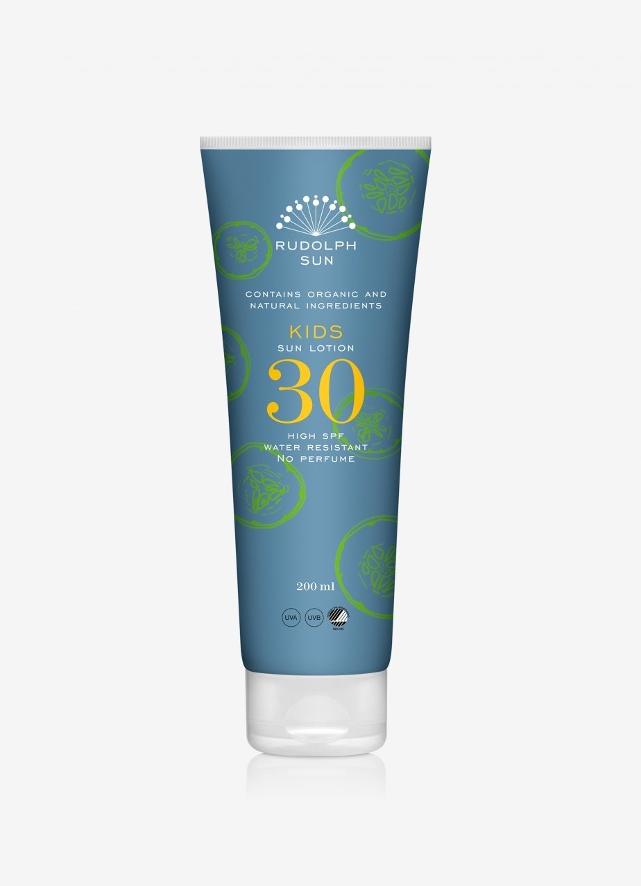 Rudolph Care Kids Sun Lotion Spf 200 - Rudolph Care Hudpleje  - 5710111001036