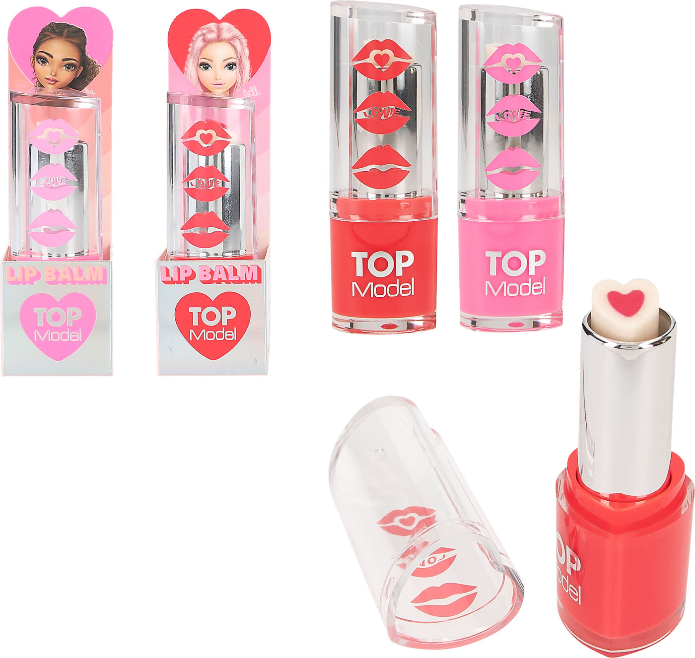 Top Model Læbepomade Til Børn Beauty And Assorteret - Depesche Hudpleje  - 4010070668778